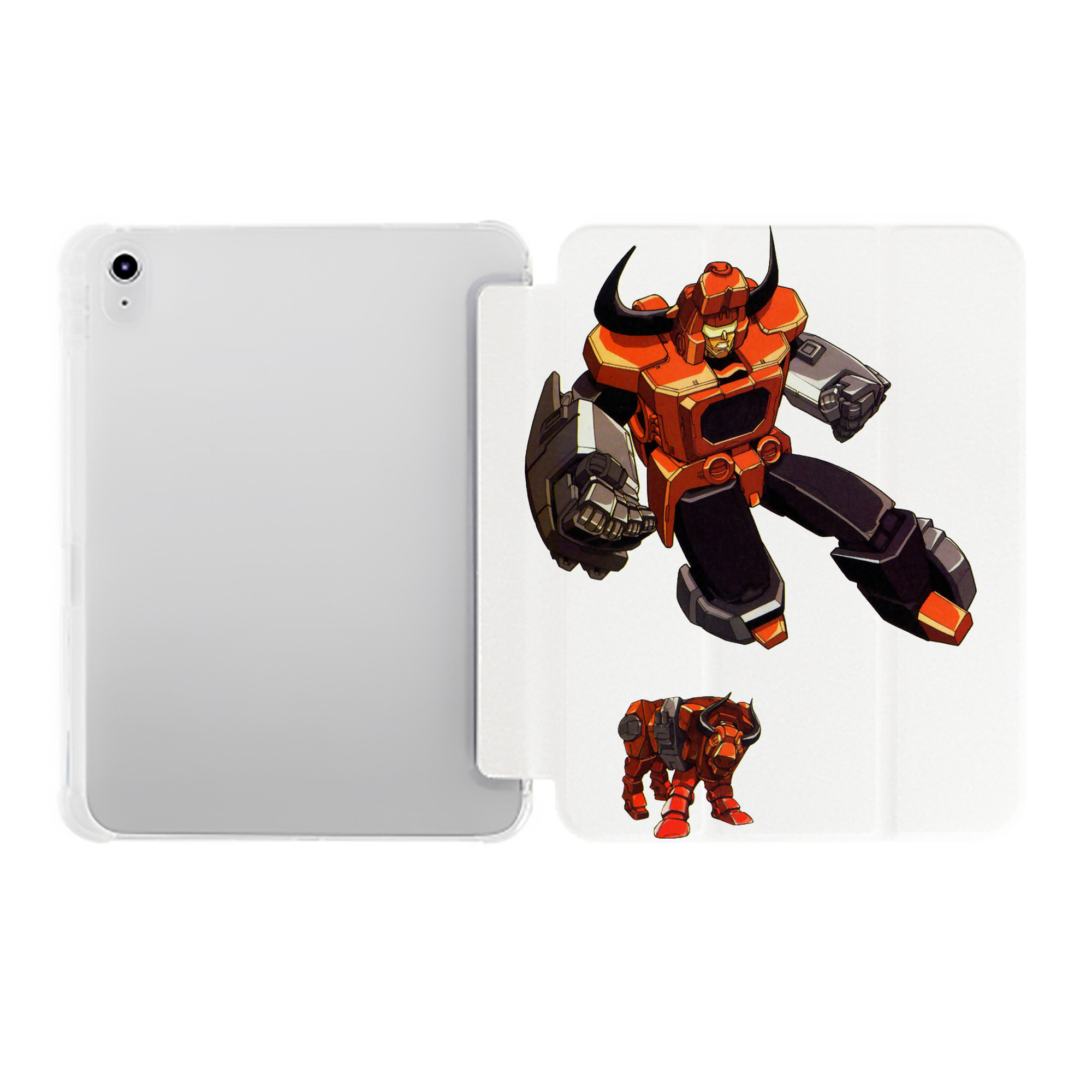 （画像用）  IPad ケース ペン収納付き 三つ折りスタンド PUレザー×シリコン 対応機種9.5/10.5/10.9インチ
